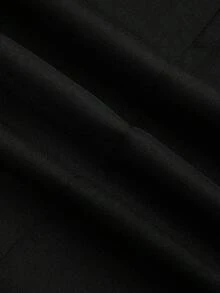 GlowEve CURVE 大码女式金属装饰休闲百搭通勤轻便背心 - 黑色 - 查看 8