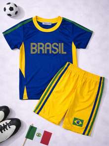 Set 2 Sports Pieces For Children - Royal Blue - View 2