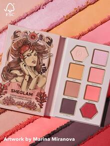 SHEGLAM Paleta De Sombras De Ojos Caring Cancer De 8 Colores, Metalizadas, Brillantes, Mate, Rosa, Morado Oscuro, De Alta PigmentacióN, De Larga DuracióN, Combinables, Sombras De Ojos Profesionales, , Navidad, Invierno, Rosa, MarróN Brillos Marca Belleza Maquillaje Maquullaje CosméTica Para Mujeres NiñAs Perfecto Para Invierno Primavera Ideal Para Y2K Elegante Moda Adecuado Para CumpleañOs San ValentíN Regalo Fiesta Listo Mejor Color - CARING CANCER - Ver 11