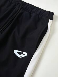 Tween Girls' Classic Casual Black Pants,Simple & Comfortable Knit Fabric For Lounging,Outdoor,Sports,White,Winter,Athletic,Back-To-School Versatile - Black - View 9