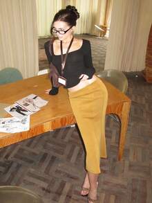 DAZY Camiseta de manga larga de unicolor casual para mujer, de verano - Negro - Ver 6