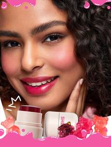 SHEGLAM Jelly-Licious 保湿唇彩和腮红唇膏-Cheerio - Cheerio - 查看 4