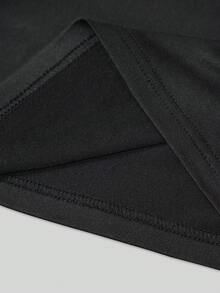 Glimmora 女士T恤/纯棉修身Polo领短袖T恤 女士时尚上衣/夏季基础款热销黑色纽扣上衣/夏季 - 彩色 - 查看 3