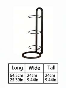 Factory Direct Three-Layer Round-Bottom Iron Basketball Rack, Three-Layer Basketball Storage Rack - Multicolor - View 7