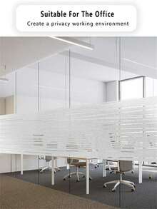 1 Cuộn phim dán cửa sổ chống nhìn trộm và cản sáng, dạng mờ, dán tĩnh điện, thích hợp cho nhà ở và văn phòng. - Nhiều màu - Xem 3