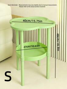 1PC Scandinavian Modern Coffee Table Movable Side Table Multi Functional Furniture Piece Cottage Core Christmas Home Decor Living Room Accent Holiday Gift Idea Stocking Fillers - Multicolor - View 6
