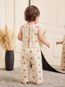 女婴碎花无袖上衣和宽松休闲裤两件套 儿童两件套 女童碎花套装 女童两件套 儿童碎花套装 幼儿/女婴服装 女童裙子套装 复古风童装 女婴裙子套装 碎花裙套装 女童蝴蝶结上衣碎花裙套装 蝴蝶结上衣套装 女童套装 女童服装套装 幼儿女童裙子套装 女童服装裙子套装 碎花裙套装 女婴两件套 女婴蝴蝶结上衣裙子套装 姐妹装 蝴蝶结上衣 幼儿 - 卡其色 - 查看 3