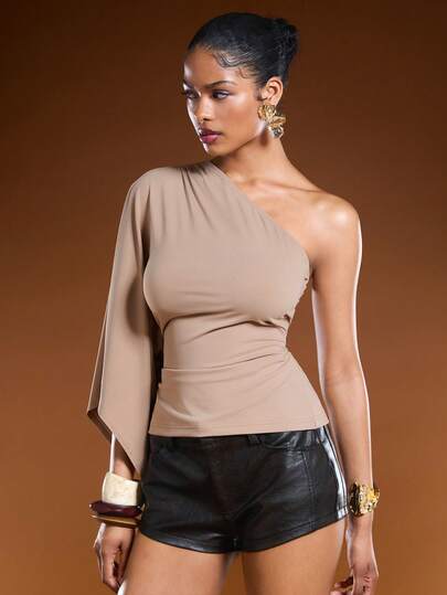 Normani Blusa feminina elegante, sem mangas, em cor sólida, ideal para o dia a dia e para o verão.