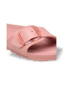 Birkenstock Sandal Madrid khóa lớn, chất liệu EVA, thấm mồ hôi, thoáng khí, nhẹ, màu trơn, dễ giặt, đa năng, thích hợp cho hoạt động ngoài trời hàng ngày, dành cho nữ, màu hồng 1032033 - Hồng - Xem 4