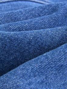 GlowEve Women's Casual Versatile Date & Travel Denim Dress - Blue - View 7