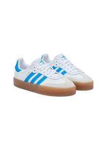 Adidas Sambae Teen Sneakers Versatile Stylish Cushioned Travel Training Street Style White JQ1236 - 白色 - 查看 2