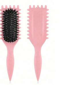 3 Locken-Kämme, geeignet für Männer und Frauen, einfach zu kämmen und ein perfektes Aussehen zu schaffen, reduziert Ziehen und Bruch, eine tolle Hilfe für die Haarpflege und Frisur, perfektes Geschenk zum Valentinstag - Verschiedenfarbig - Übersicht 11