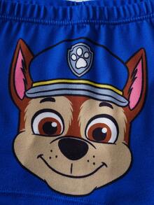 SHEIN | PAW Patrol 4 chiếc quần boxer cho bé trai, màu xám, xanh dương, đỏ, vàng với hình ảnh chú cún con dễ thương. - Nhiều màu - Xem 3