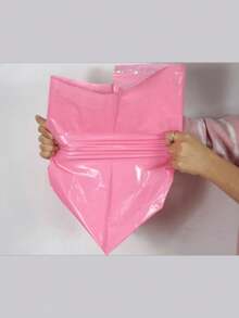 100 túi vận chuyển màu trơn, túi đóng gói đa năng đơn giản dùng cho trường học, văn phòng, vận chuyển và gửi thư, túi chuyển phát nhanh cỡ lớn dày dặn, túi gửi thư chống thấm nước, túi đóng gói tự dính, túi đóng gói có thể niêm phong, túi lưu trữ hậu cần, phong bì vận chuyển quần áo, quà sinh nhật, quà cô dâu, quà cưới. - Hồng - Xem 2