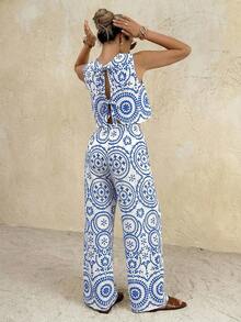 Blue and White