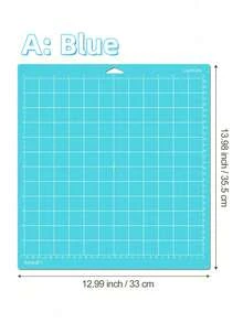 Ensemble premium de 4 tapis de découpe de 12 x 12 pouces avec 4 viscosités différentes, tapis de découpe adhésifs haute précision antidérapants avec design à maille, surface autolissante durable pour la gravure laser, la découpe de vinyle, les loisirs créatifs, le matelassage, la couture, le scrapbooking, la découpe de papier et tous les projets d'artisanat, tapis de protection pour établi pour une utilisation à la maison et en studio - divers - Voir 4