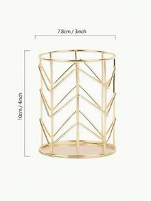 1个现代简约金属书架，带3个储物篮，可收纳学习用品，北欧风格长方形杂志报纸整理盒，适用于家庭办公室装饰 - 顏色 - 查看 12