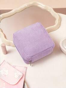 1pc Storage Bag With Thick Sanitary Pads, Hygiene Cotton Storage Bag, Sanitary Pad Pack For Menstruation. - Multicolor - View 5