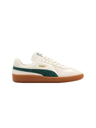 Puma Army Trainer Women's Casual Athletic Shoes White Green Brown 386607 15