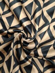 Editum 女士新款优雅圆领收腰修身通勤连衣裙 - 彩色 - 查看 8