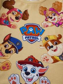 SHEIN | PAW Patrol 男童休闲圆领短袖T恤和裤子套装（2件套） - 彩色 - 查看 7