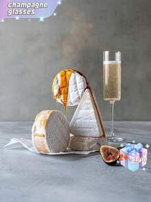 5.5盎司高脚香槟杯，香槟杯，经典香槟杯，优雅祝酒杯【可重复使用】 - 彩色 - 查看 5