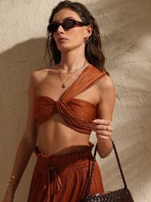 Swim Chiccia 经典椭圆形太阳镜女士男士新款粗框派对太阳镜嘻哈酷炫奢华设计师品牌眼镜 UV400 眼镜 - 彩色 - 查看 11