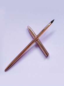 1 Bút vẽ móng nghệ thuật acrylic, bút khắc gel UV, bút vẽ bột lỏng 3D, bút tạo hình, dụng cụ làm móng nghệ thuật - Vàng - Xem 4