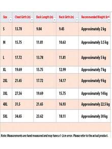 1 chiếc áo khoác thoáng khí chống bọ chét và rụng lông cho mèo và chó, quần áo mùa hè nhẹ cho thú cưng. - Nhiều màu - Xem 3