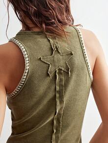 Bohemela 2pcs/Set Women Casual Striped Off-Shoulder Long Sleeve Loose Top & Loose Shorts - Green - View 5