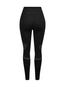 SHEIN Unity Women's Raglan Sleeve Long Sleeve T-Shirt And Leggings Sports Set - Multicolor - View 12