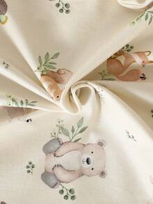 SHEIN New Born Baby Gift Set, Spring/Summer New Arrival Layette Set, Newborn Infant Romper Outfit New Born Clothes Set Newborn Clothes Set Baby Gifts - Khaki - View 5