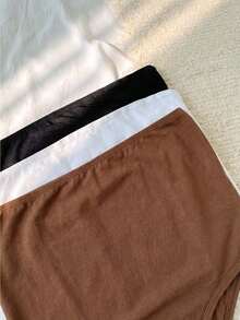 Tseoso 3件套女士休闲抹胸紧身上衣，适合夏季穿着 - 彩色 - 查看 4