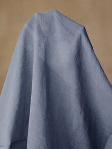 Aveloria Rosie Đầm dài ngang bắp chân phong cách lãng mạn cổ điển mới, sang trọng, cao cấp, ôm eo, kiểu dáng retro tối giản, thanh lịch, trễ vai, không tay, xếp ly, chất liệu giả lanh, đa năng, phong cách thường ngày, đi nghỉ mát, màu trơn dành cho nữ. - Màu xanh lam - Xem 7