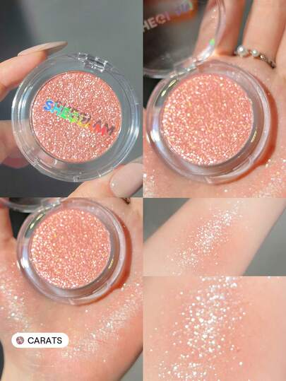 SHEGLAM Enigma Sparkly 眼影-克拉閃亮眼影粉漸變多色調高光澤效果不油膩不褪色閃光眼影 品牌 美容 化妝 化妝品 適合女性與女孩 完美搭配冬季春季 Y2K 時尚 流行 生日 情人節禮物 假期 派對準備就緒 最佳顏色