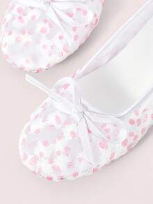 CUCCOO DOLLMOD Sepatu Wanita Modis Ujung Bulat Bordir Bunga Model Mary Jane yang Imut dan Manis - bubuk bunga sakura - View 5