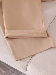 Genkimix Kids Bộ đồ 2 món cho bé gái tuổi teen gồm áo không tay dệt kim họa tiết hoa 5 cánh màu trắng và quần cùng màu, thời trang và phù hợp cho mùa hè. - trắng - Xem 3