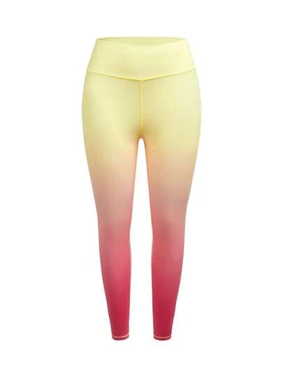 Cheerettes 女士渐变色高腰休闲健身紧身裤