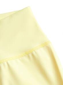 Cheerettes Women's Ombre High Waist Casual Fitness Leggings - Pale Yellow - View 5