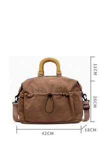Fashionable Large Capacity Travel Bag Dry-Wet Separation Yoga Gym Bag Handheld Mommy Bag - color - View 11