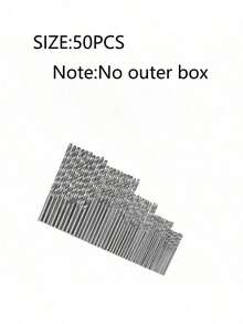 Bộ 100/50 mũi khoan thép tốc độ cao phủ titan, đầu mũi 135°, thích hợp cho các dự án thủ công DIY, chế biến gỗ, chạm khắc và làm đồ trang sức - Kích thước từ 1/25 inch đến 1/8 inch, mũi khoan kim loại hình trụ, mũi khoan xoắn dùng cho kim loại, gỗ, nhựa, lý tưởng cho việc cải tạo nhà cửa, dụng cụ đơn giản, tiện lợi và thiết thực. - Nhiều màu - Xem 11