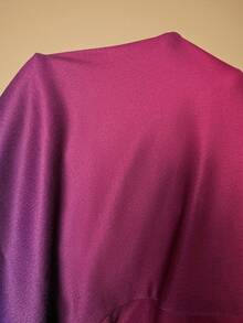 BrightlyHer Áo tank top xếp ly cỡ lớn màu gradient cho nữ, thích hợp cho ngày Valentine, mùa xuân/kỳ nghỉ, áo mùa hè cỡ lớn cho nữ, áo dành cho người có đường cong quyến rũ, áo đi nghỉ mát, áo đi biển cho nữ. - Nhiều màu - Xem 7