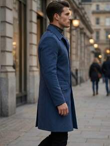 Abrigo 3/4 Midnight - Azul Marino - Ver 2