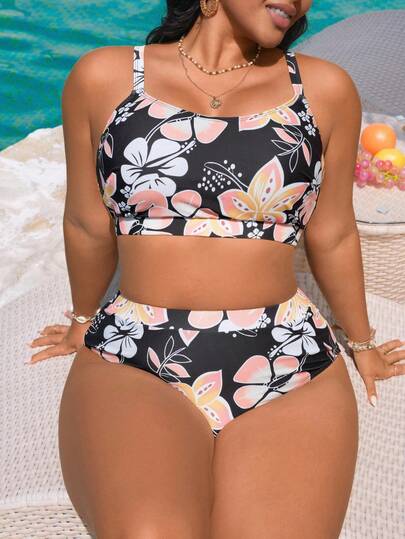 Swim Vcay 大码比基尼套装