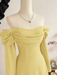 r Vestido elegante vintage para mujer con bolsillos, vestido casual para de vacaciones, ropa de invierno roja para mujer, ropa de invierno para mujer, conjunto de Navidad para mujer, ropa de Navidad, conjunto de Año Nuevo, conjunto de Acción de Gracias para mujer, vestido de invierno para mujer, vestido de Navidad para mujer, vestido de de Navidad para mujer, vestidos de Año Nuevo para mujer, vestidos elegantes para, vestidos para mujer, vestido de graduación, vestidos elegantes para mujer, vestidos formales para mujer - Amarillo - Ver 7