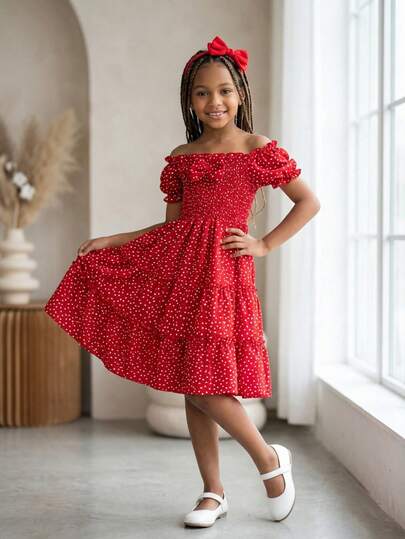 Vestido de niña fresco