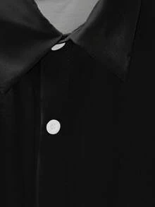 Manfinity Homme Áo sơ mi nam tay ngắn cài cúc phía trước kiểu ombre, phong cách thường ngày. - Nhiều màu - Xem 4