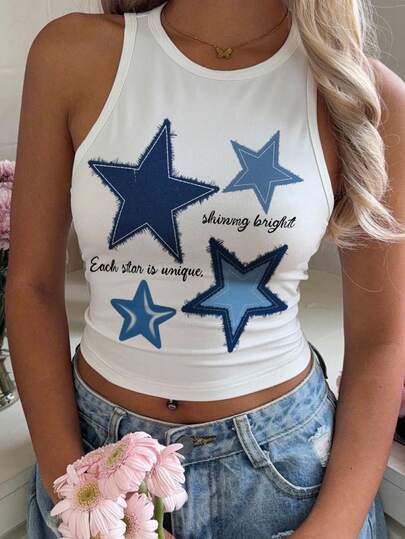 Modelyn Casual Minimalist Round Neck Tight Fit Women Tank Top, Suitable For Summer