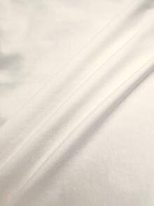 LOONEY TUNES X SHEIN Áo thun nữ tay ngắn cổ tròn in họa tiết dễ thương, kiểu dáng thường ngày. - trắng - Xem 6