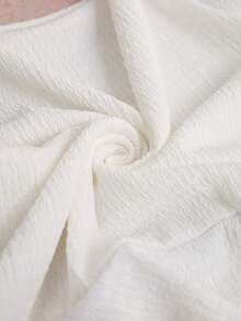 SHEIN VCAY Bộ đồ 2 món cỡ lớn dành cho kỳ nghỉ, kiểu dáng thường ngày, gồm áo tank top màu trơn và quần họa tiết paisley. - Nhiều màu - Xem 12